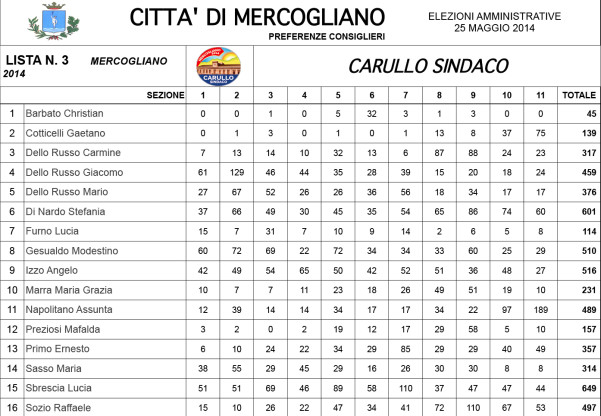 mercogliano 2014 sezione